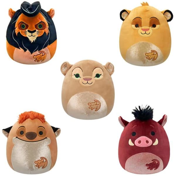 Plysch - Squishmallows - 20cm Lion King Plyschleksak Slumpmässig modell