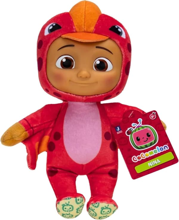 CoComelon Super Soft Dino Nina Plush