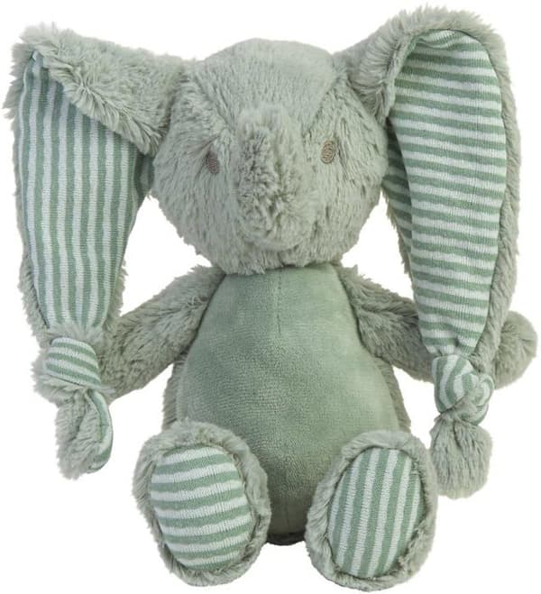 Plysch - HAPPY HORSE - Elephant Eddy nr. 1 - Grön - Storlek 30 cm - Batterier