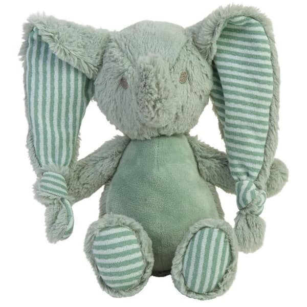 Plysch - HAPPY HORSE - Elephant Eddy nr. 1 - Grön - Storlek 30 cm - Batterier