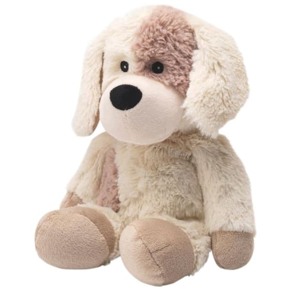 Bouillotte - Soframar - Mysig Plysch Hund - Gräddfärg - 30 cm - För Spädbarn 6 månader och uppåt