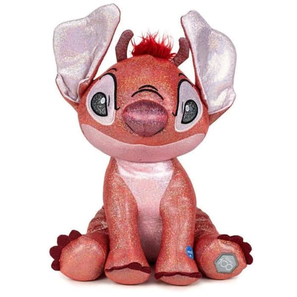 Plysch Leroy Stitch Glitter 100-årsjubileum Disney 28cm