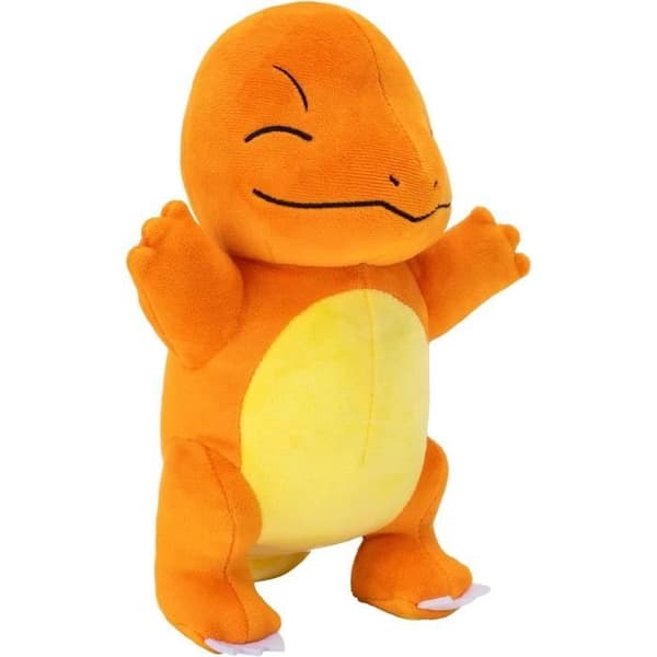Peluche - Pokémon - Salamander - 20 cm - Flerfärgad - Officiell licens Jazwares