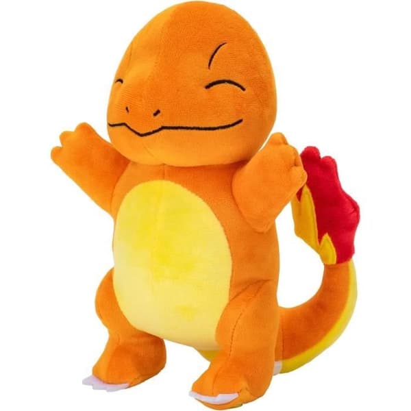 Peluche - Pokémon - Salamander - 20 cm - Flerfärgad - Officiell licens Jazwares