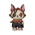 Miniatyrbild 1 av 3: Biomutant Character Plysch 30 cm - ItemLab - Biomutant - Vit - Inredning