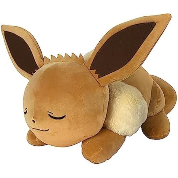 Peluche Eevee Dormille - Bizak - 46 cm - Vit - Barn - Mixad