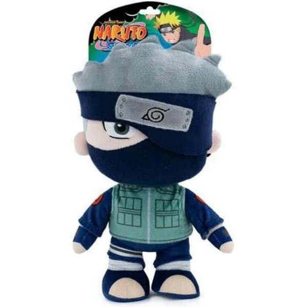 Peluche - Naruto - Kakashi X1 - Vit - GAMESTOP LTD - 27 cm - 3 år - Inomhus - Barn - Blandet - Plush