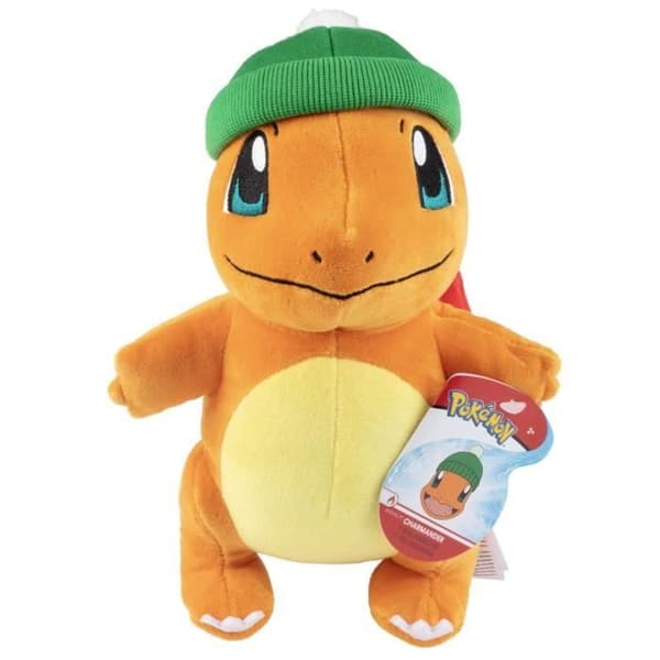 Winter Charmander Plyschleksak 20cm - JACTALEA - Pokémon - Plysch - Inomhus - Blandat
