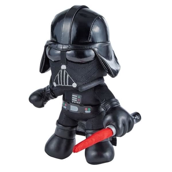 Star Wars - Darth Vader Star Wars mjukis, ca 20 cm, med ljus sabel - Mjuk leksak - Från 3 år