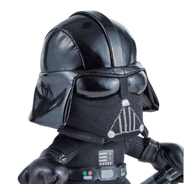 Star Wars - Darth Vader Star Wars mjukis, ca 20 cm, med ljus sabel - Mjuk leksak - Från 3 år