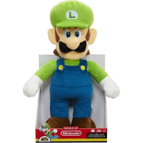 Luigi Giant Plush - MARIO - 50 cm - Pojke - Från 3 år
