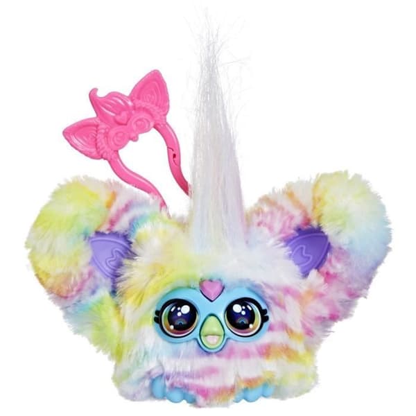 Furby Furblets Zee-Bah, Mini Electronic Plysch för flickor och pojkar, 45+ ljud, 6 år och uppåt, Series 4, Hasbro