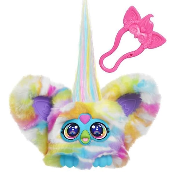 Furby Furblets Zee-Bah, Mini Electronic Plysch för flickor och pojkar, 45+ ljud, 6 år och uppåt, Series 4, Hasbro
