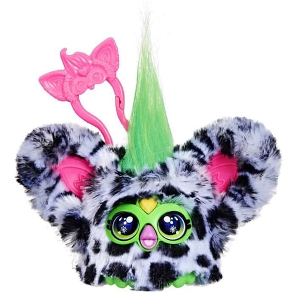 Furby Furblets Moo-Boo, Mini Electronic Plysch för flickor och pojkar, 45+ ljud, 6 år och uppåt, Series 4, Hasbro