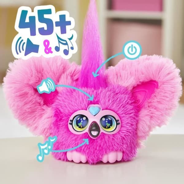 Furby Furblets Flo-Flo Mini Flamingo Plysch