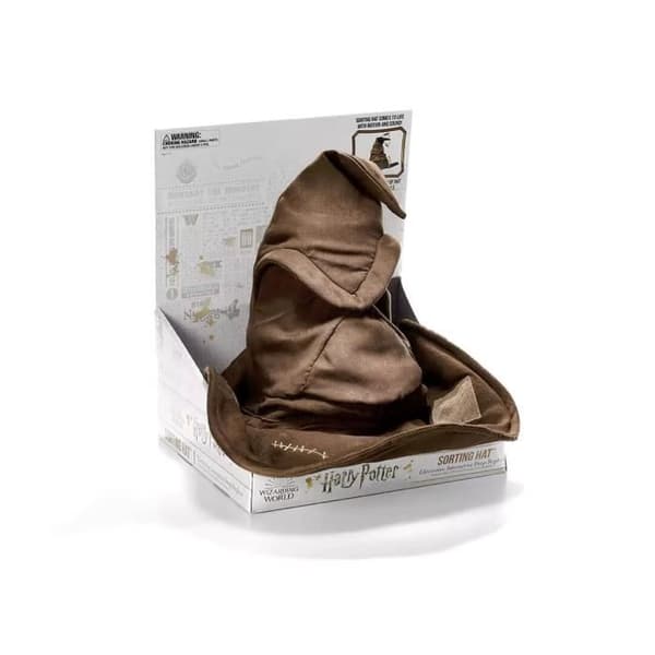 Plysch Harry Potter interaktiv sorteringshatt