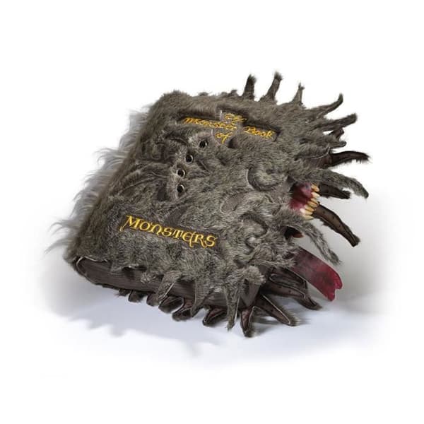 Peluche - NOBLE COLLECTION - Harry Potter - Bok över Monster - 30 x 36 cm - Samlarobjekt
