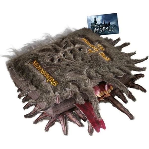 Peluche - NOBLE COLLECTION - Harry Potter - Bok över Monster - 30 x 36 cm - Samlarobjekt