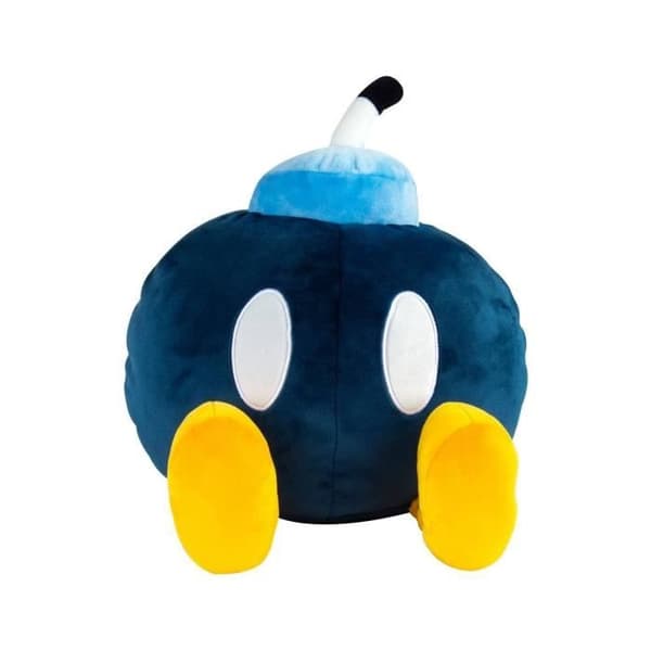 Mocchi-Mocchi Bob-omb plyschleksak 38 cm - TOMY - Super Mario - Blandat - Vuxen - Vit