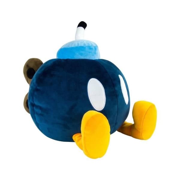 Mocchi-Mocchi Bob-omb plyschleksak 38 cm - TOMY - Super Mario - Blandat - Vuxen - Vit