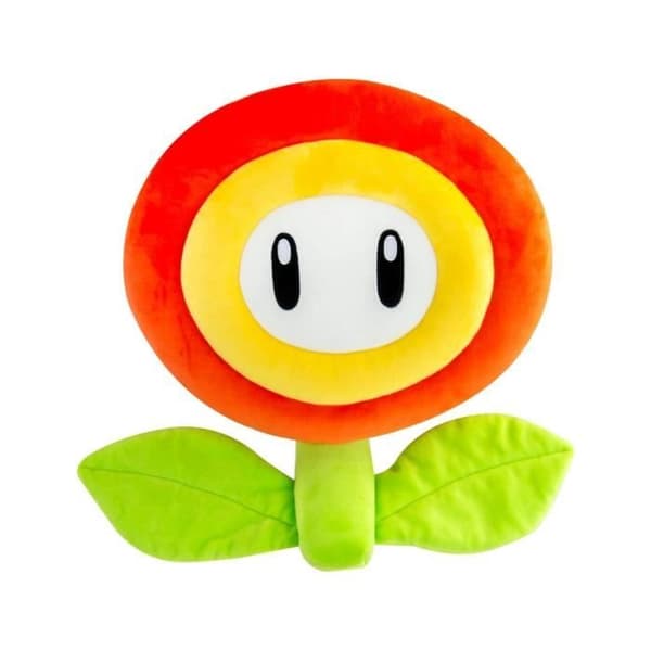 Plysch Mocchi-Mocchi Fire Flower 38 cm - TOMY - Super Mario - Röd - 38 cm - Plysch - Mario