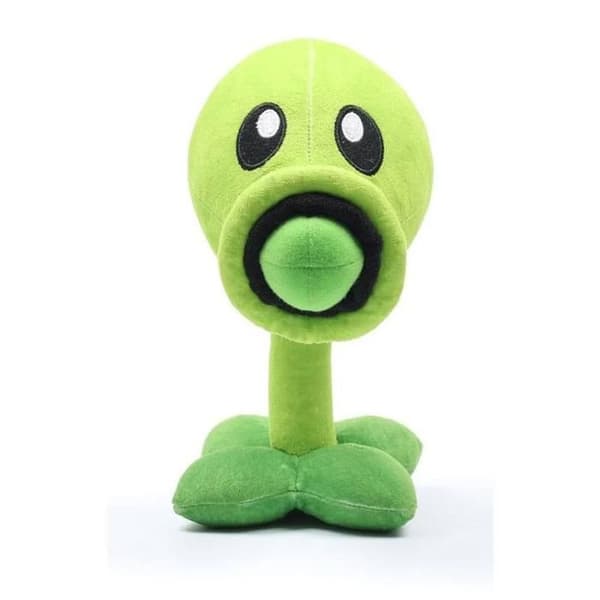 Peashooter plyschleksak 23 cm - Plants vs. Zombies - Sakami Merchandise - Vit - Unisex - Vuxen