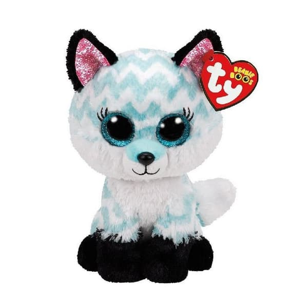TY Beanie Boos Cuddly Toy Fox Atlas 15 cm