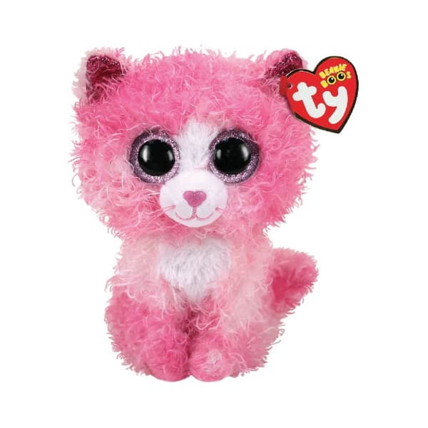 TY Beanie Boos Cuddly Toy Cat Reagan 15 cm