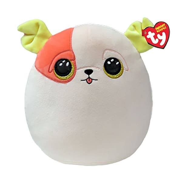 TY Squishy Beanies Cuddle Pude Dog Patch 20 cm