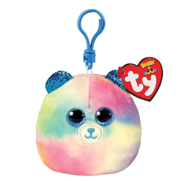 TY Squish a Boos Clips Cuddly Bear Hope 8 cm