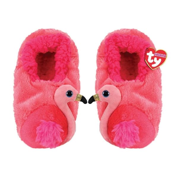 TY Fashion Tofflor Flamingo Gilda Storlek 30-32