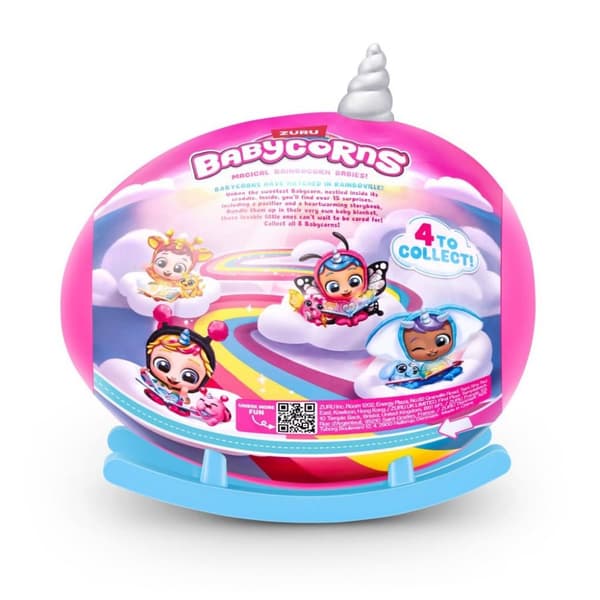 Zuru Babycorn Rainbocorn Baby mjukisleksak
