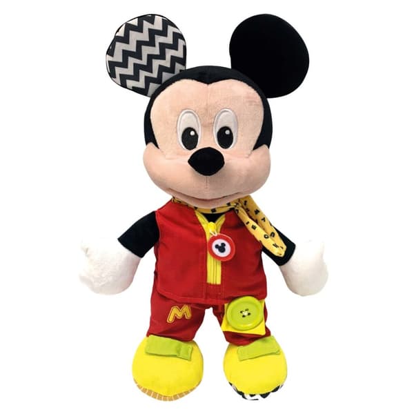 Clementoni Baby Disney Mickey Mouse Dress Up Blødt Legetøj