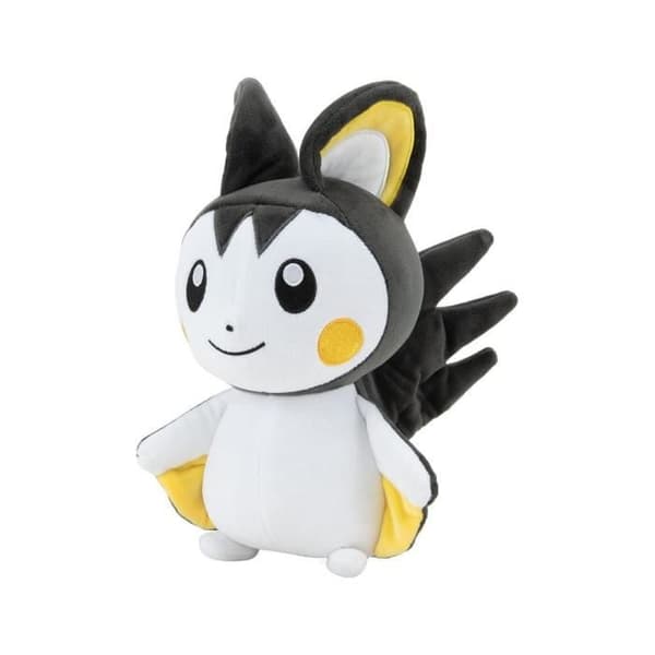 Pokémon plyschleksak - JAZWARES - Emolga 20 cm - Vit - Plysch - 0 månader - Inomhus