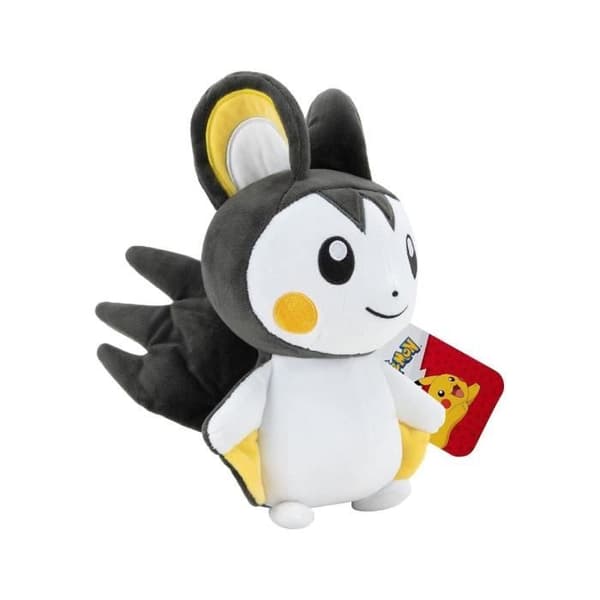 Pokémon plyschleksak - JAZWARES - Emolga 20 cm - Vit - Plysch - 0 månader - Inomhus