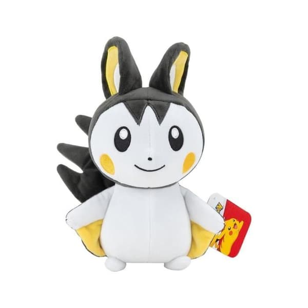 Pokémon plyschleksak - JAZWARES - Emolga 20 cm - Vit - Plysch - 0 månader - Inomhus