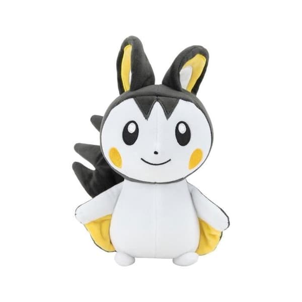 Pokémon plyschleksak - JAZWARES - Emolga 20 cm - Vit - Plysch - 0 månader - Inomhus