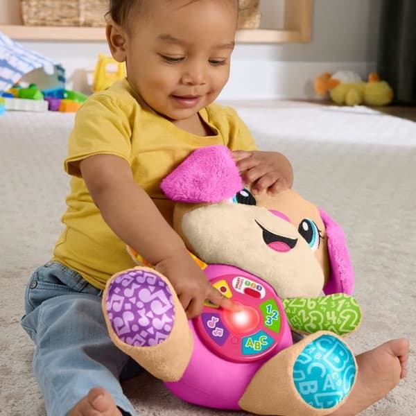 Fisher-Price-Skratta och Lär-Sis Progressive Awakening-Musical Plysch JFD31