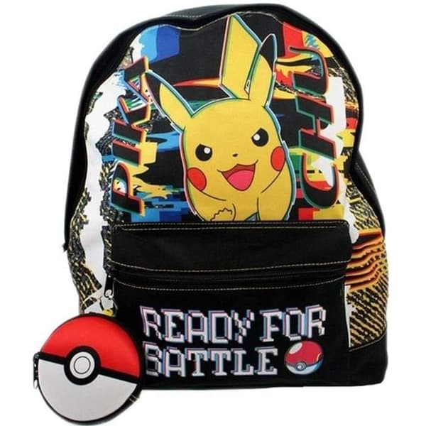 Pokemon Pikachu Ready For Battle Ryggsäck