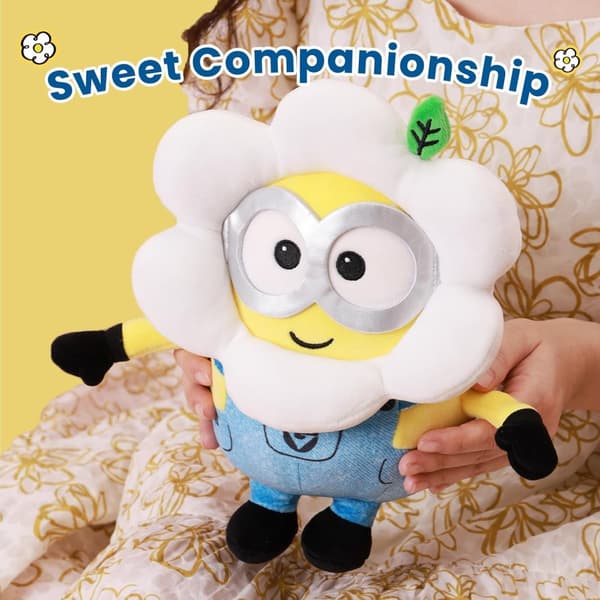 MINISO 9" Daisy Minions Tøjdyr Plys Legetøj, Søde Sovesengetøj Tøjdyr Kawaii Plys Pude Til Børn Småbørn Legetøj