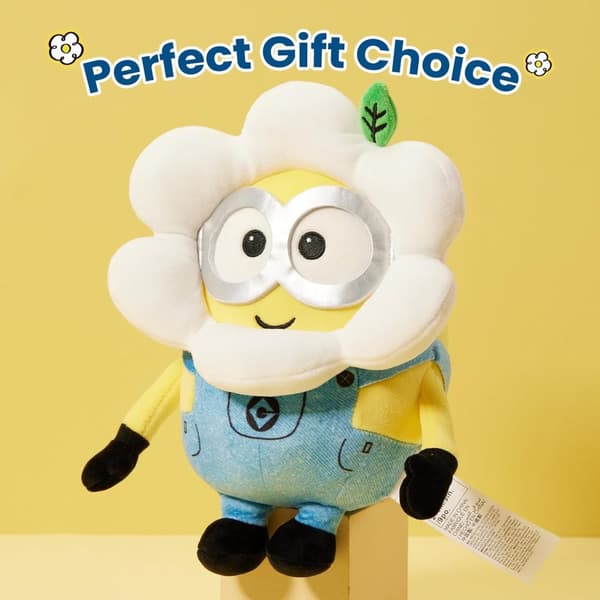 MINISO 9" Daisy Minions Tøjdyr Plys Legetøj, Søde Sovesengetøj Tøjdyr Kawaii Plys Pude Til Børn Småbørn Legetøj