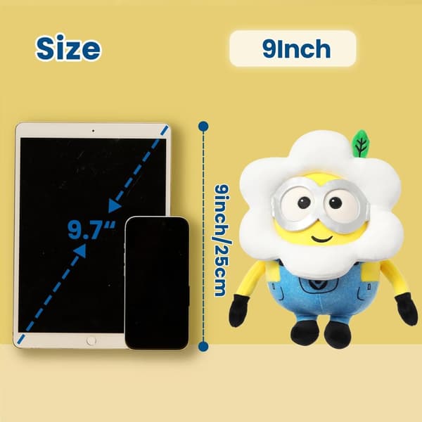 MINISO 9" Daisy Minions Tøjdyr Plys Legetøj, Søde Sovesengetøj Tøjdyr Kawaii Plys Pude Til Børn Småbørn Legetøj