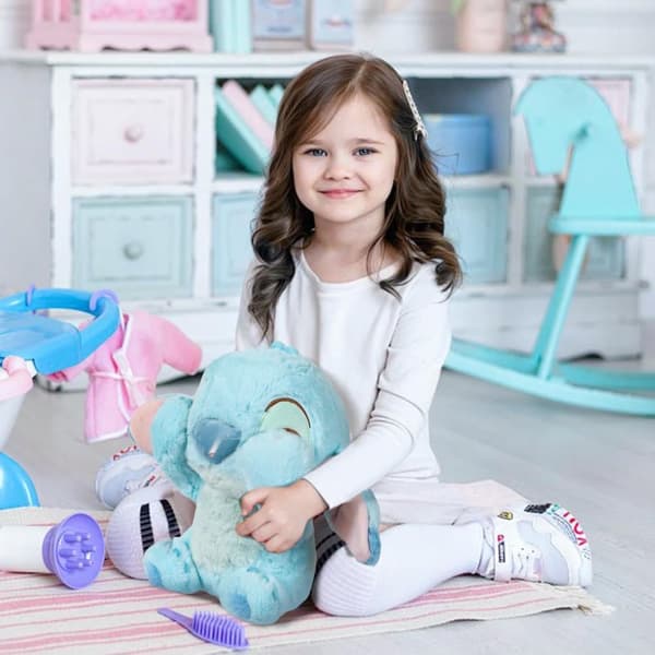 MINISO Stitch Plysdyr 32cm/12inch, Medium Lilo og Stitch Tøjdyr Hide and Seek Series Stitch Teddy til børn