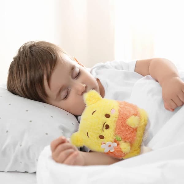 MINISO Nalle Puh plysch 17cm/6.5inch, Nalle Puh mjuk squishy plysch gosedjur, små Nalle Puh mikromallar, Disney