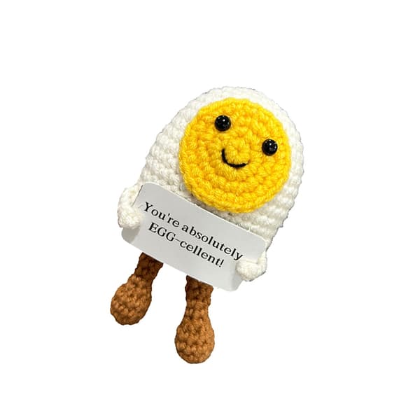 INF Virkattu pääsiäismuna Amigurumi: Ihastuttava eläinlelu kevääksi
