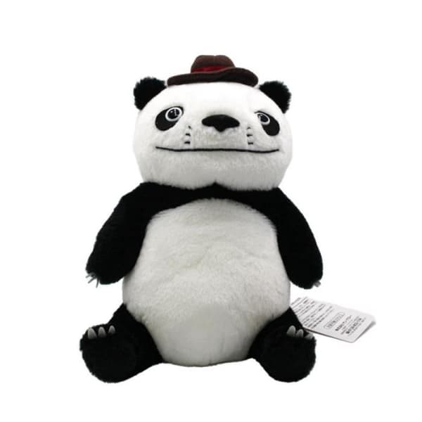 Peluche Papanda Fluffy - SEMIC - Panda Petit Panda - Vit - 21 cm - 100% Polyester