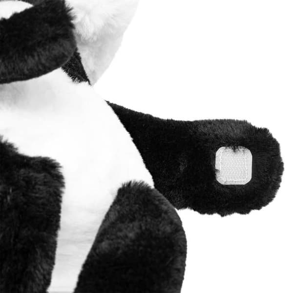 Panda mjukisdjur "Andy" svart &amp; vit H35cm - Atmosphera inredningsdesigner - Tvåfärgad