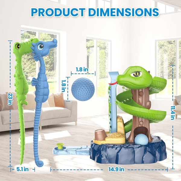 WOOPIE Minigolf Arkadspel SNAKE GOLF