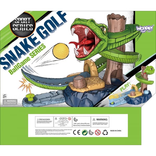 WOOPIE Minigolf Arkadspel SNAKE GOLF