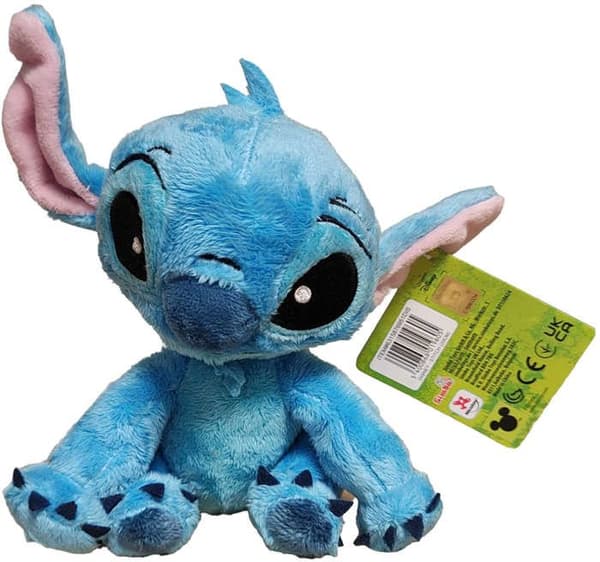 Disney Lilo&amp;Stitch maskot Stitch plyschblå alien 20cm